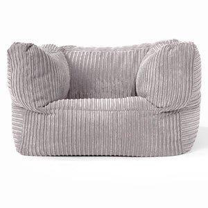 Albert Zitzak Fauteuil - Corduroy Zilvergrijs