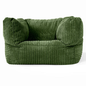 Albert Zitzak Fauteuil - Corduroy Bosgroen
