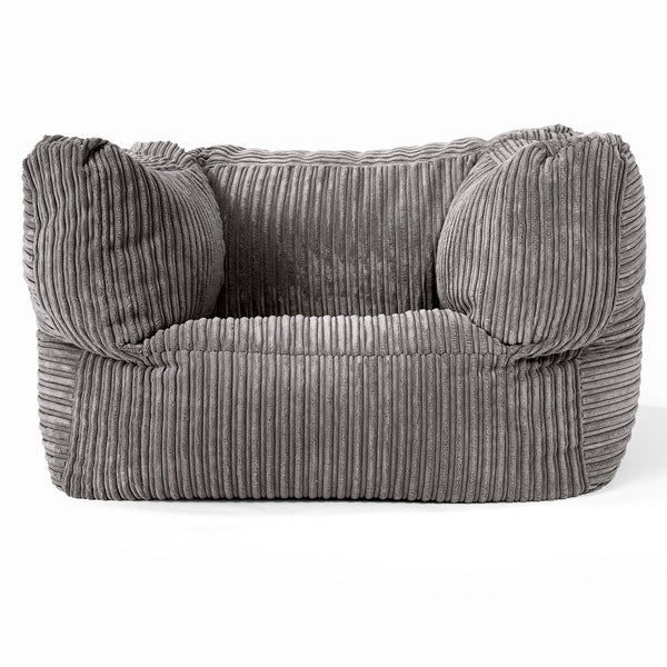 Albert Zitzak Fauteuil - Corduroy Graphite Grijs 01