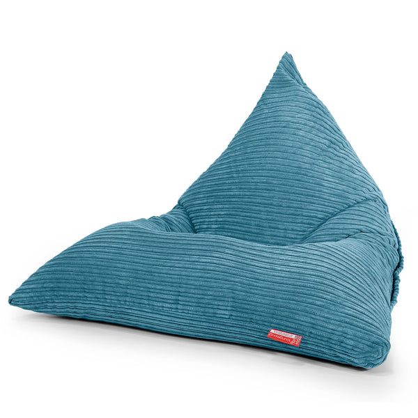 Zitzak Relaxstoel - Corduroy Petrol 01