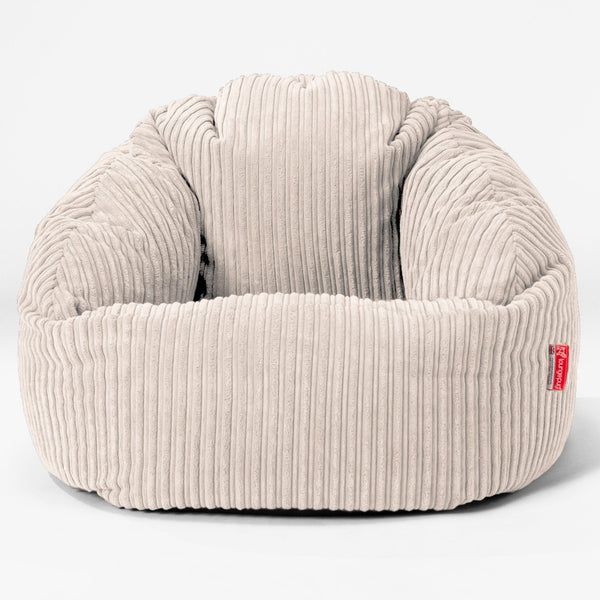 Zitzakstoel Bubble - Corduroy Ivoor 01