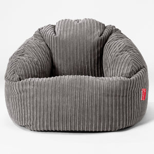 Zitzakstoel Bubble - Corduroy Graphite Grijs