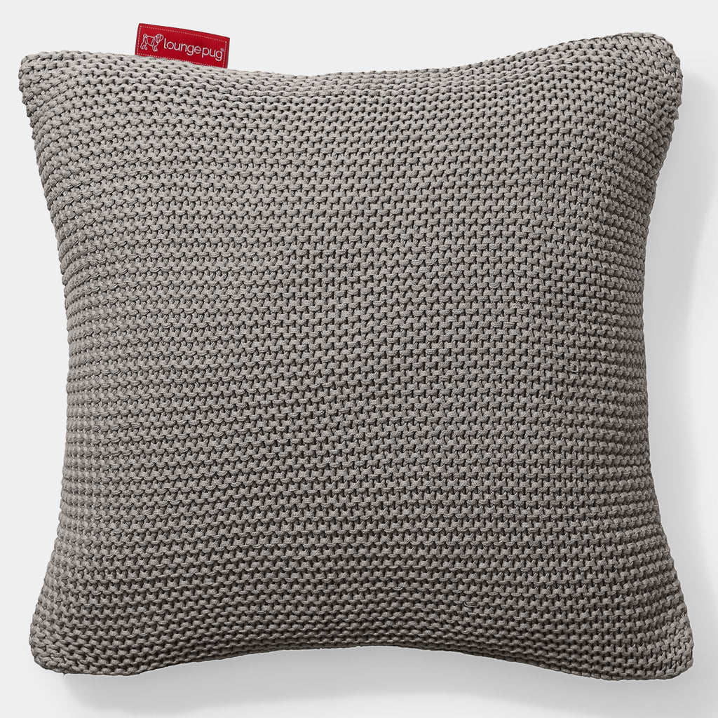 Kussen 47 x 47cm - 100% Katoenen Ellos Grijs 01