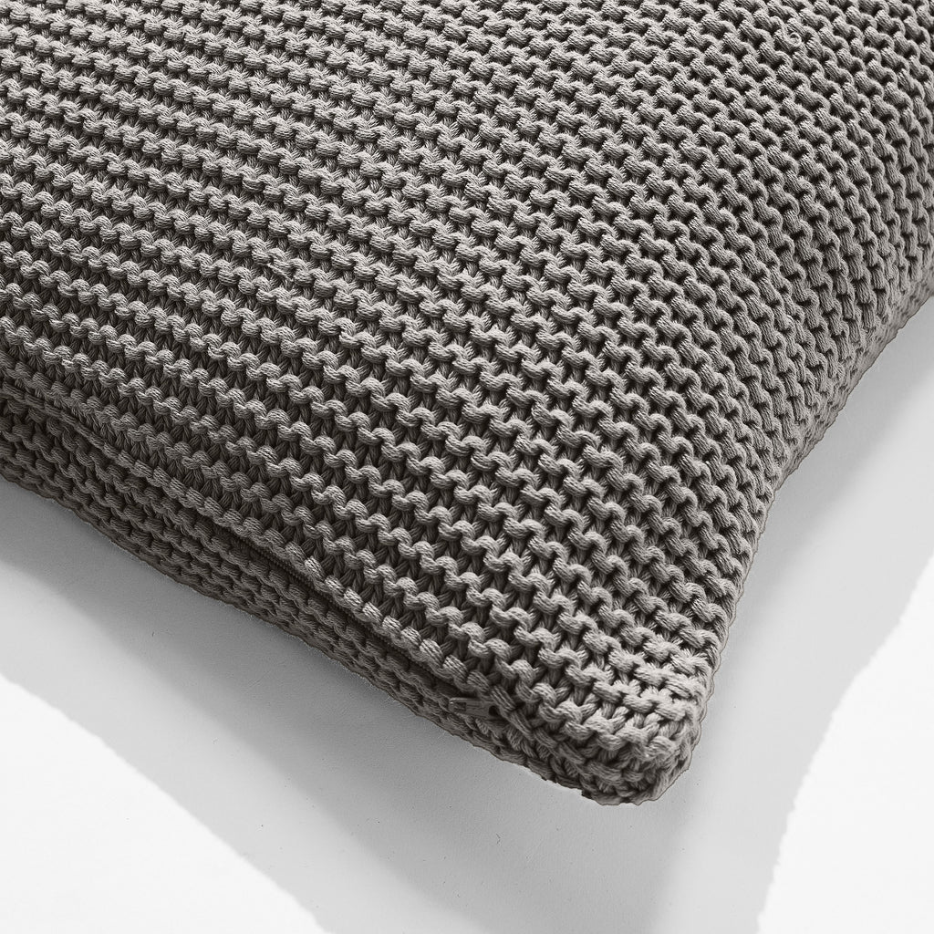Kussen 47 x 47cm - 100% Katoenen Ellos Grijs 02