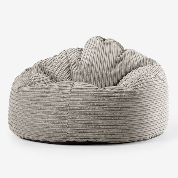 Enorme Snuggle-kinderzitzak 3-8 jaar oud - Corduroy Mink 01