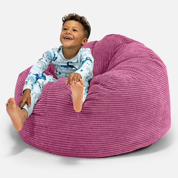 Enorme Snuggle-kinderzitzak 3-8 jaar oud - Pompom Roze 01