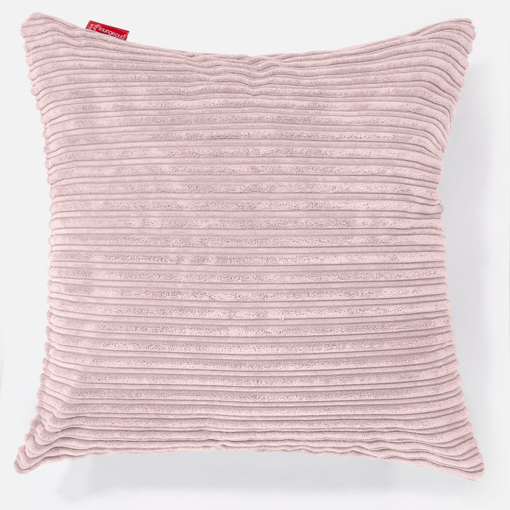 Extra Grote Kussen 70 x 70cm - Corduroy Blozen Roze 01