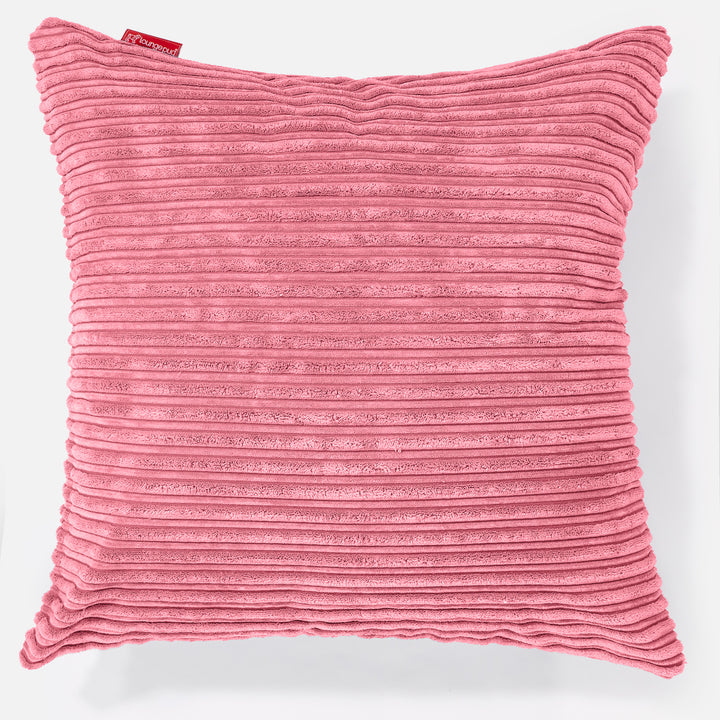 Extra Grote Kussen 70 x 70cm - Corduroy Koraal 01