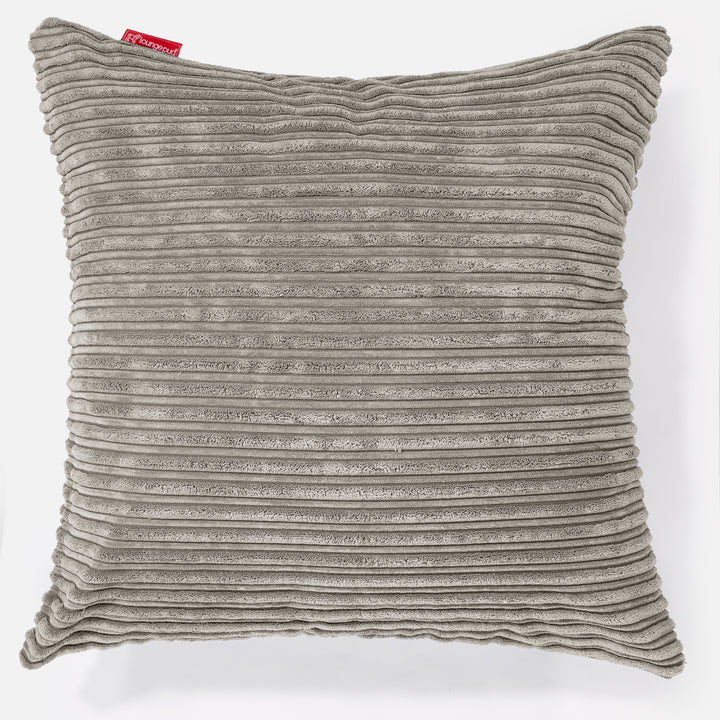Extra Grote Kussen 70 x 70cm - Corduroy Mink 01