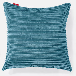 Extra Grote Kussenhoes 70 x 70cm - Corduroy Petrol