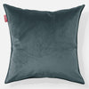 Extra Grote Kussen 70 x 70cm - Fluweel Petrol 01