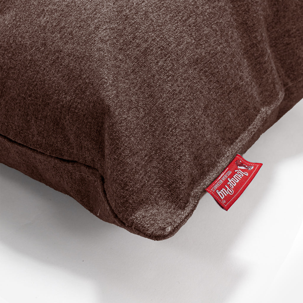 Extra Grote Kussen 70 x 70cm - Interalli Wol Bruin 02