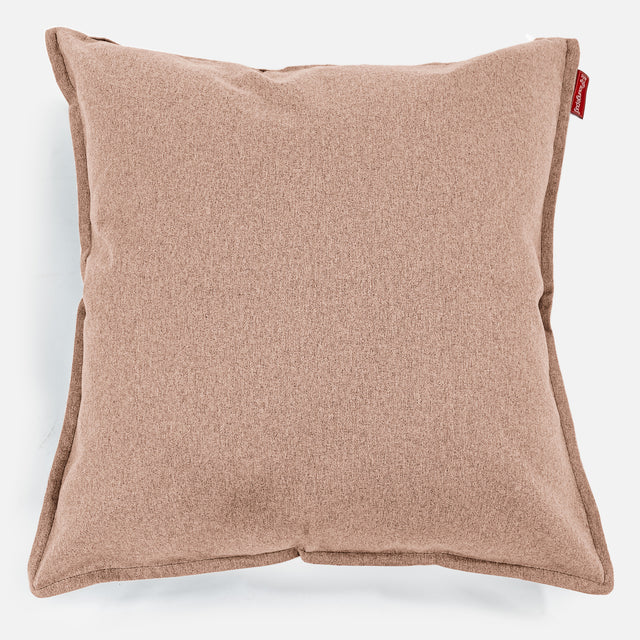 Extra Grote Kussen 70 x 70cm - Interalli Wol Zand 01