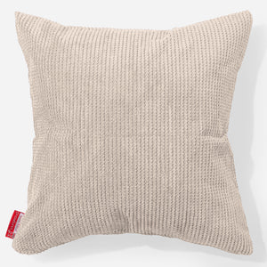 Extra Grote Kussenhoes 70 x 70cm - Pompom Crème