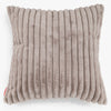 Extra Grote Kussenhoes 70 x 70cm - Ultra Pluche Corduroy Mink 01