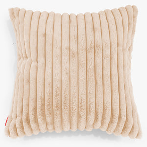 Extra Grote Kussenhoes 70 x 70cm - Ultra Pluche Corduroy Perzik