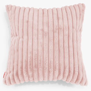 Extra Grote Kussenhoes 70 x 70cm - Ultra Pluche Corduroy Stoffig Roze