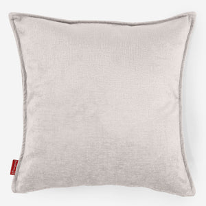 Extra Grote Kussenhoes 70 x 70cm - Chenille Crème