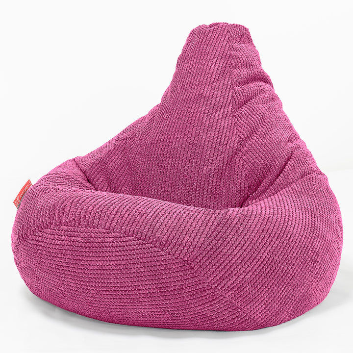 Gaming Kinderzitzakstoel 6-14 jaar oud - Pompom Roze 02