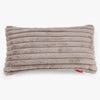 Gigantische Langwerpige Kussenhoes 40 x 80cm - Ultra Pluche Corduroy Mink 01