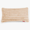 Gigantische Langwerpige Kussenhoes 40 x 80cm - Ultra Pluche Corduroy Perzik 01