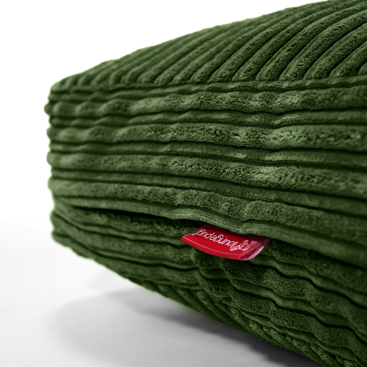 Groot Vloerkussen - Corduroy Bosgroen 02