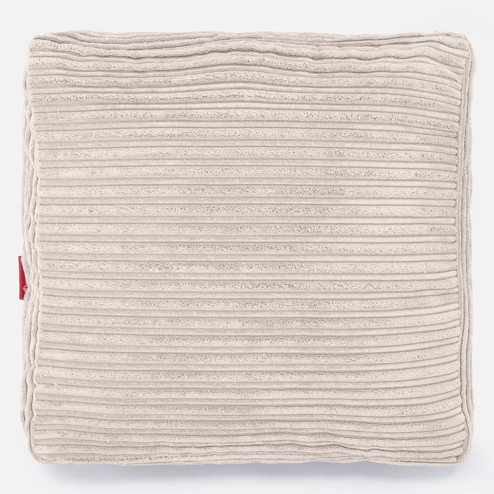 Groot Vloerkussen - Corduroy Ivoor 03