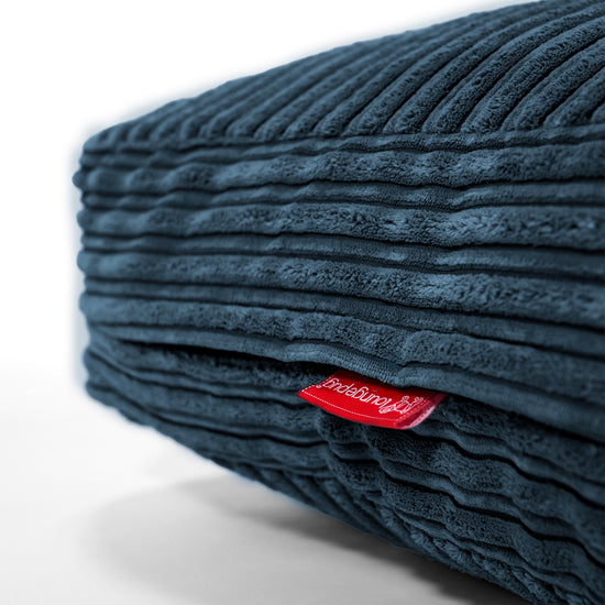 Groot Vloerkussen - Corduroy Marineblauw 02