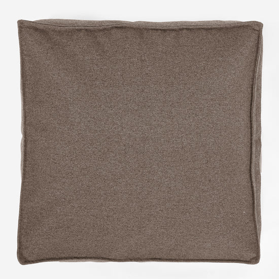 Groot Vloerkussen - Interalli Wol Biscuit 03