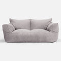 Corduroy Aluminium Zilver