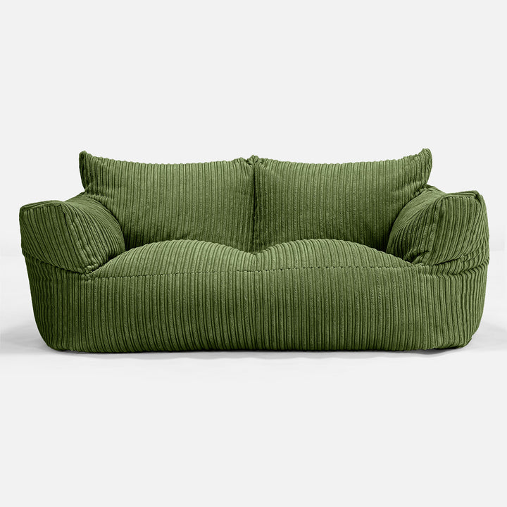Josephine Zitzak Bank - Corduroy Bosgroen 01