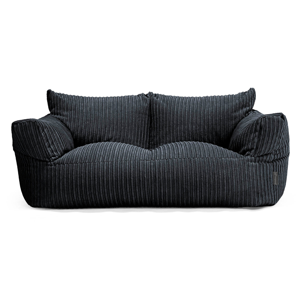 Lounge Pug Kleine Voetenbank Ultra Pluche Corduroy Teal– Big Bertha Original NL
