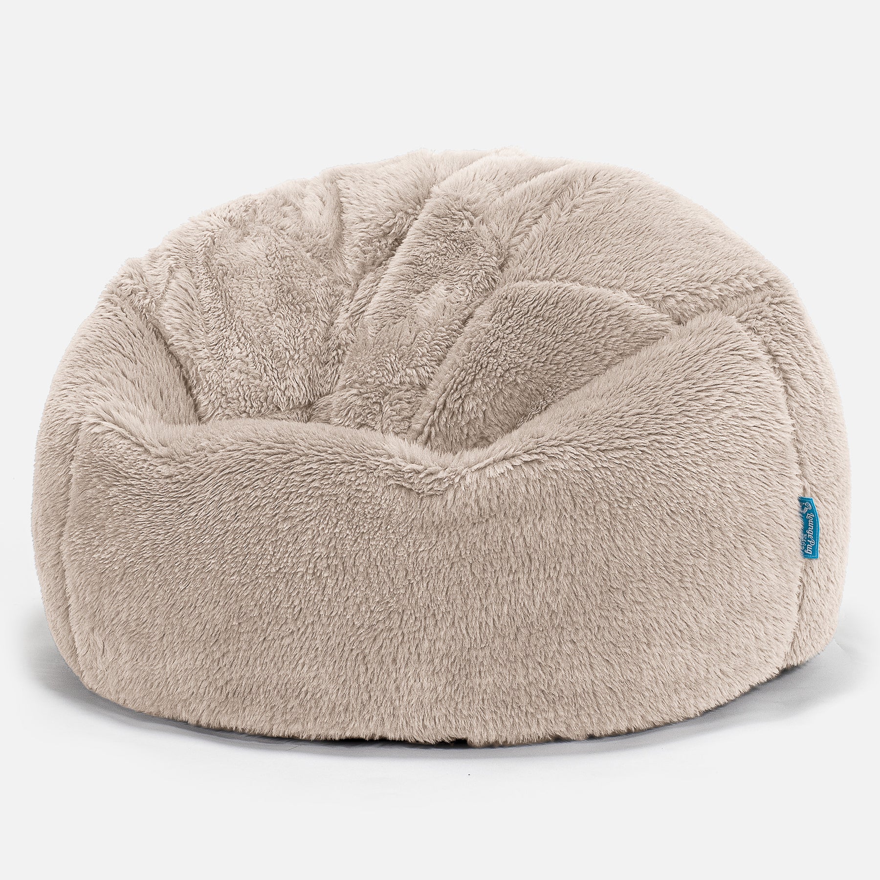 Lounge Pug, Kinder Klassieke Zitzak Stoel, Poef, Nepteddybont Crème Lounge Pug, Kinder Klassieke Zitzak Stoel, Poef, Nepteddybont Crème