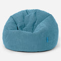 Lounge Pug Mega Mammoet zitzak XXL blauw ribfluweel - Zitzakken Lounge Pug Mega Mammoet zitzak XXL blauw ribfluweel - Zitzakken