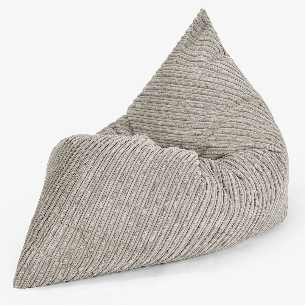 Kinder Zitzak Vloerkussen L 2-14 jaar oud - Corduroy Mink 02