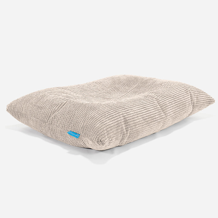Lounge Pug, Kinder Zitzak Vloerkussen, Pompom Crème– Big Bertha Original NL Lounge Pug, Kinder Zitzak Vloerkussen, Pompom Crème– Big Bertha Original NL