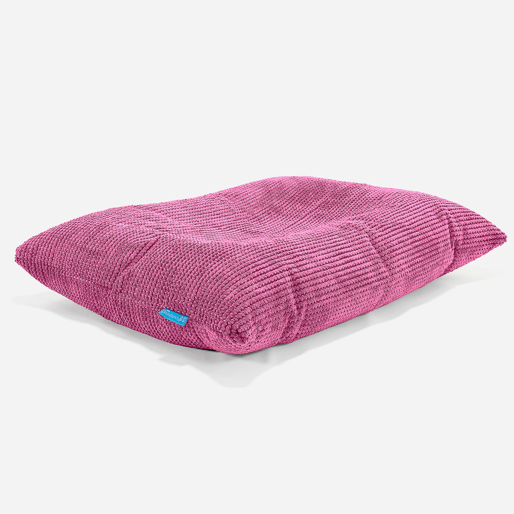Kinder Zitzak Vloerkussen - Pompom Roze 02