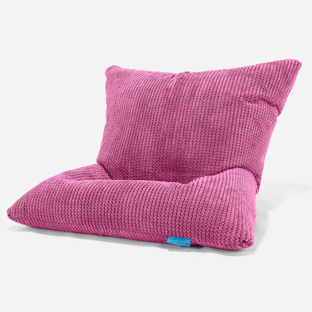 Kinder Zitzak Vloerkussen - Pompom Roze 04