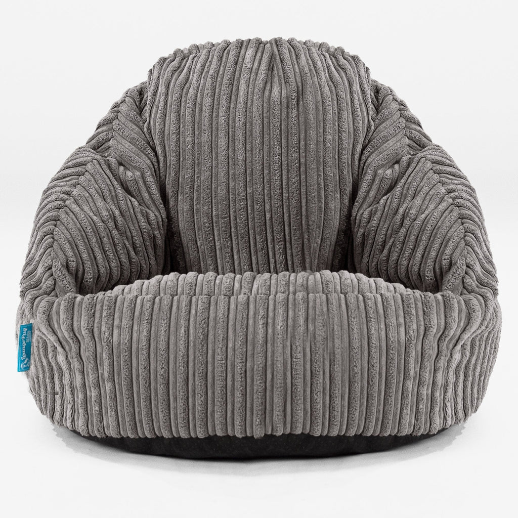 Kinderzitzak Bubble - Corduroy Graphite Grijs 01