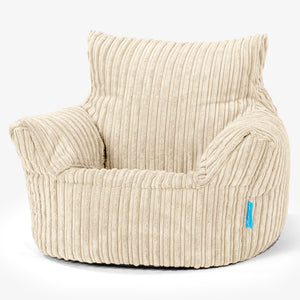 Kleuterfauteuil Zitzak 1-3 jaar oud - Corduroy Crème