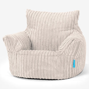 Kleuterfauteuil Zitzak 1-3 jaar oud - Corduroy Ivoor
