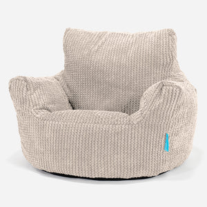 Kleuterfauteuil Zitzak 1-3 jaar oud - Pompom Crème