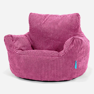 Kleuterfauteuil Zitzak 1-3 jaar oud - Pompom Roze