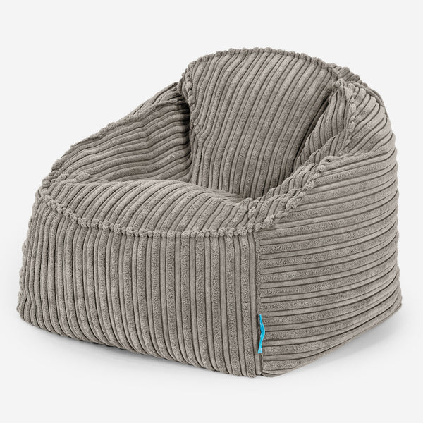 Kinderzitzak Sloucher 2-6 jaar oud - Corduroy Mink 01