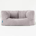Corduroy Aluminium Zilver