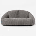 Corduroy Graphite Grijs