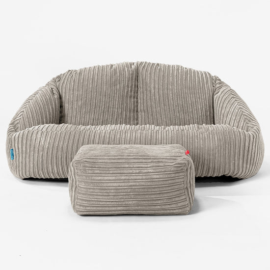 Kinderzitzakbank Bubble - Corduroy Mink 02