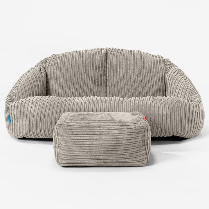 Kinderzitzakbank Bubble - Corduroy Mink 02