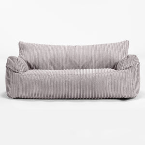 Josephine Kinderzitzak Bank 1-5 jaar oud - Corduroy Zilvergrijs