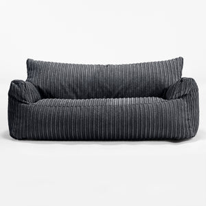 Josephine Kinderzitzak Bank 1-5 jaar oud - Corduroy Zwart